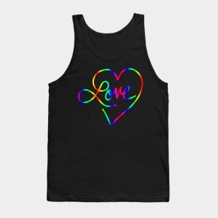 Love - Rainbow Tank Top